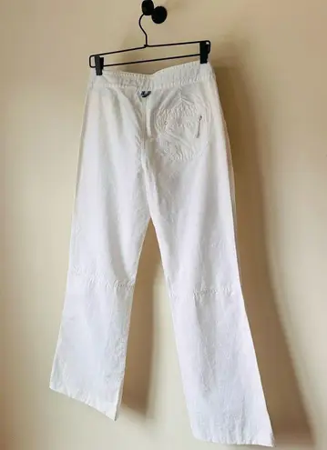 G.H. Bass & Co. White Flare Pants