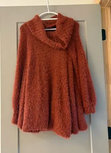 Turtleneck sweater dress Orange Size none