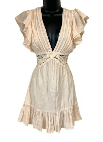 Jen's Pirate Booty Peach Graphite Mini Dress