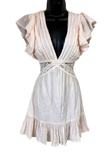 Jen's Pirate Booty Peach Graphite Mini Dress