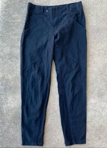 Prairie Underground Women’s Pants Slim Leg Ribbed Panel Black Size Small