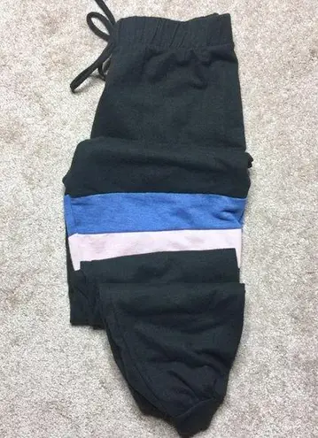 Peach Love California Stripe Sweatpants Size Small