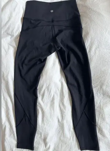 Lululemon In Movement Tight 25" *Everlux - Black - 4