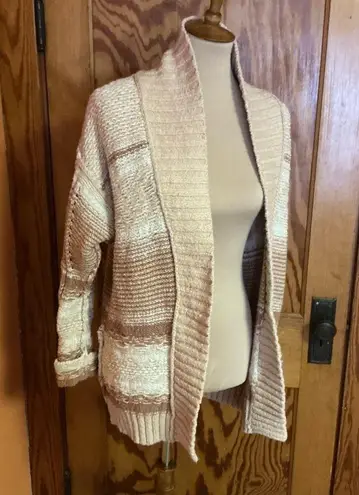 Good Hart by Matilda Jane Beachy striped cardigan Tan Size XS
