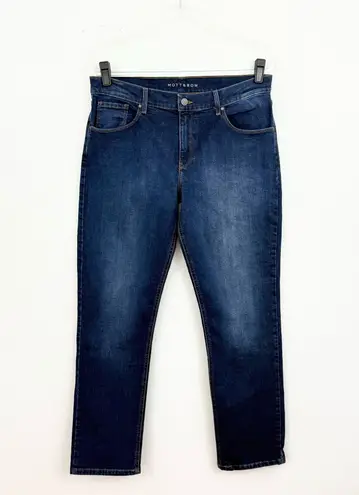 Mott & Bow Dark Wash Slim Boyfriend Jeans Blue Size 32