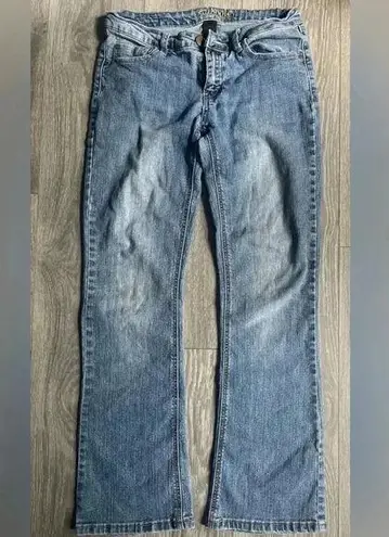 Southpole Y2K South Pole Faded Flared Blue Jeans Size 9