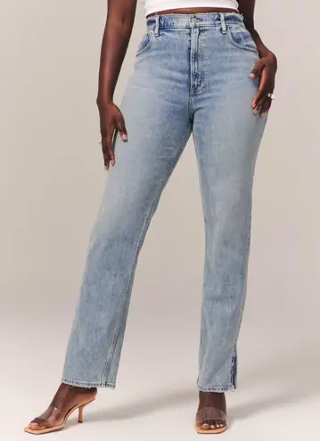 Abercrombie & Fitch  Women's the 90s Straight Ultra High Rise Jeans Size 31/12R - Image 1