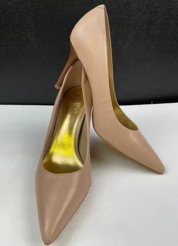 Lauren Ralph Lauren Women's Beige Stilettos Shoes/Heels Size 9.5 SKU 4608 Tan