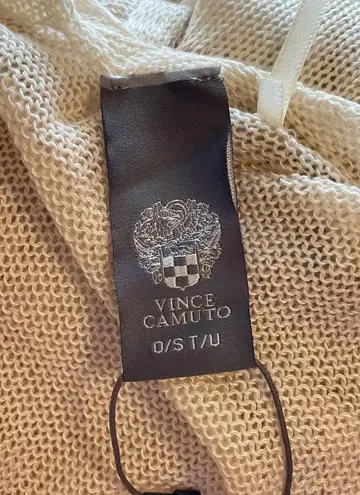 Vince Camuto | NWT Metallic Stripe Mixed Knit Lightweight Ruana - Image 10