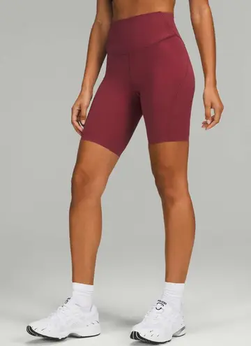 Lululemon  Base Pace High-Rise Short 8" in Mulled Wine thumbnail 1