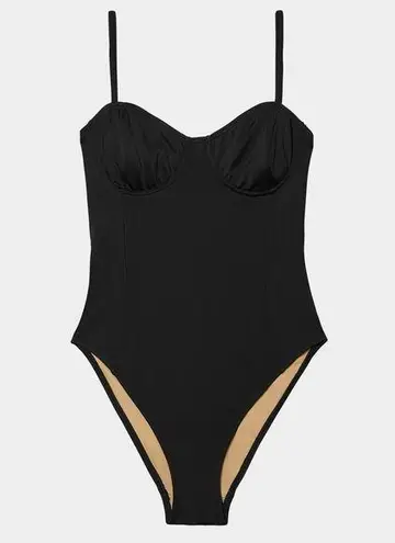 NU HARMONY ONE PIECE, small, $230 Black