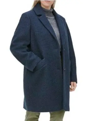 Paige Marc New York Plus Boucle Coat Blue Size 14 plus 165 48 Off Retail New With Tags From Mila