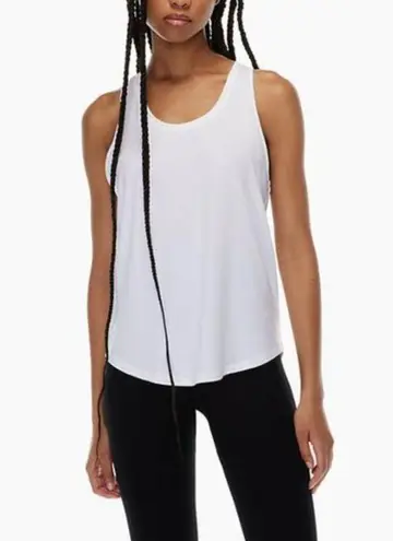 Babaton Foundation Tank Twist-back Pima Cotton Tank Top Black (Medium)