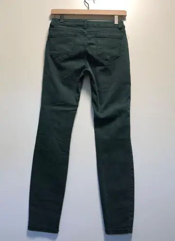 Angel Kiss Distressed Colored Jeans Green Small