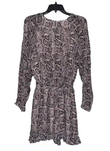 ALLSAINTS NEW Kaylee Misra Snake Skin Playsuit 6