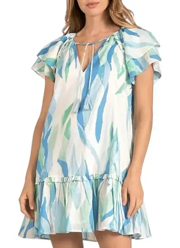 Elan Ruffle Mini Dress Size Medium