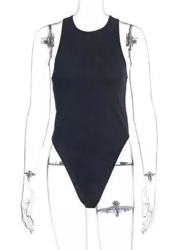 Women Back Cross Knit Bodycon O-Neck Top