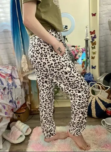 Stevie Hender Leopard Harem Pants
