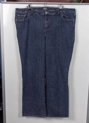 Venezia Yellow Square Bootcut 32” Inseam Jeans Size 28W