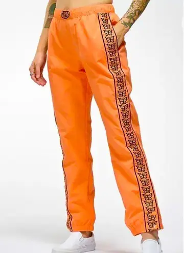 Petals By Petals and Peacocks Monarch Orange Crinkle Skate Jogger Track Pants M Size M 18 From Rachel