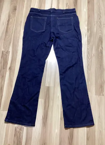 Duluth Trading Co Dark Wash Bootcut Jeans Size 14X31