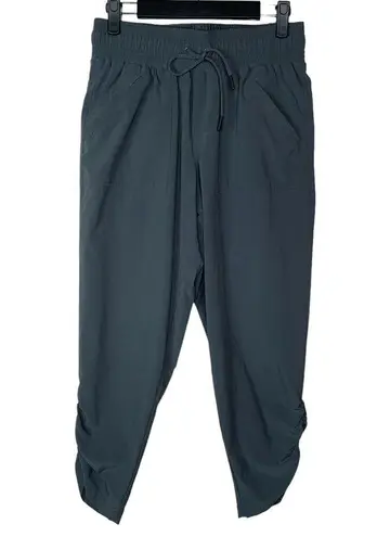 prAna Midtown Cropped Joggers Pants Yoga Capri Gray Size XS