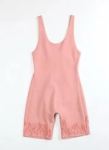 Civil Regime No Tomorrow Interlock One Piece Pink Size Small