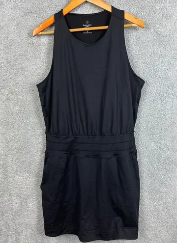 Sweaty Betty  Gaia Yoga Dress Black Size L  Athletic Leisurewear Golf Pickleball