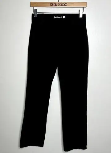 Betabrand  Black Straight Dress Pant Yoga Pants