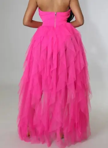 Fairytale Princess Ami Tulle Sleeves Dress Pink Size XL