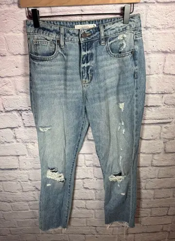 Hidden jeans medium wash women’s size 25 distressed denim pants Blue