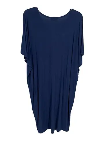 DWELL+SLUMBER Cocoon Dress Navy Blue O/S Nursing Loose Fit Postpartum Kaftan Size undefined
