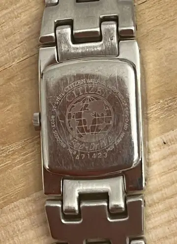 Citizen Eco-Drive Ladies Watch Crystal Black Dial Crystal and Stainless Bracelet