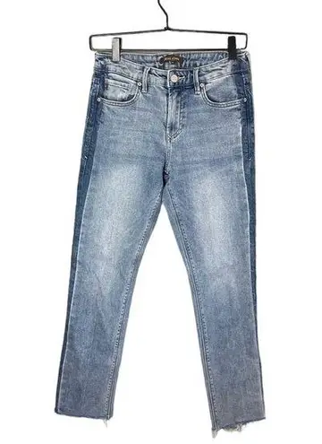 Dear John  Women’s Stella High Rise Slim Straight Cropped Jeans Sz 25 in Coastal