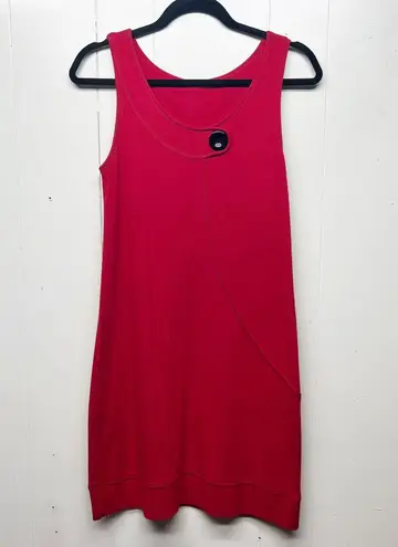 Womens Dress XS Pullover Stretch Preppy Christmas Y2K Retro Grunge Romantic Red