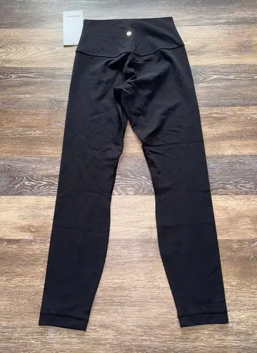 Lululemon Align High Rise 25” Black Size 6 NWT