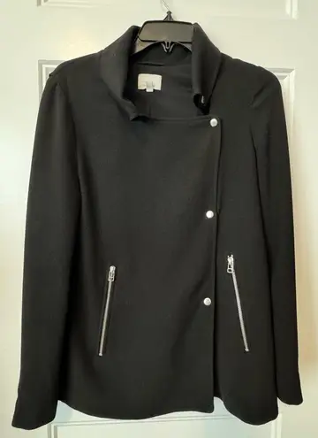 Aritzia Wilfred Mayet Japanese
Crepe Moto Jacket Size Extra Small Black