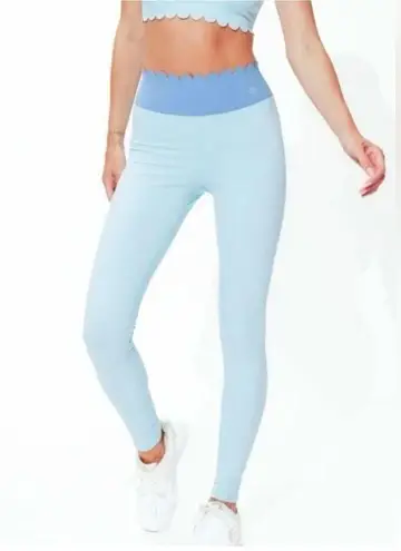 NWT Eleven pretty power tennis leggings ice blue XS by Venus Williams