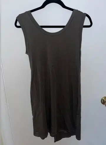Brooklyn Denim Co. Eucalyptus Tencel & Organic
Cotton Westlake Dress, Jade Green Size XS