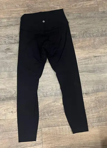 Lululemon Black Align Leggings 25”