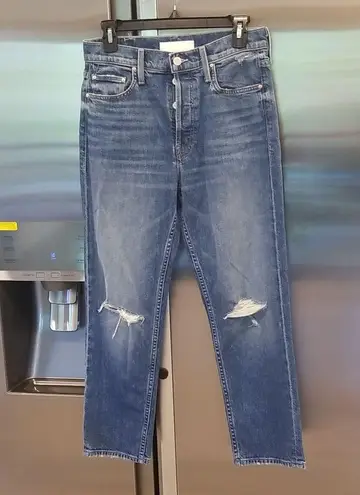 đź’•MOTHER SUPERIORđź’• Tomcat Jeans Playing With Scissors Cropped Straight Leg 28