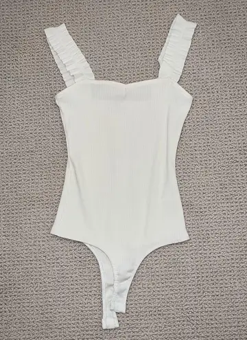 Lily Rain White Knit Body Suit