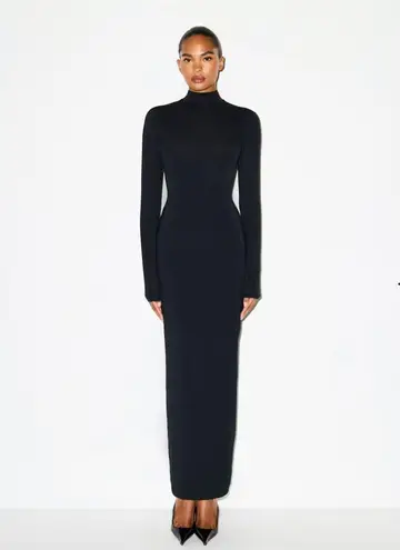 SKIMS Turtleneck Long Dress
