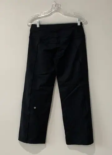 Lululemon  Yoga Capri Wide Leg Pants Size 6 Black