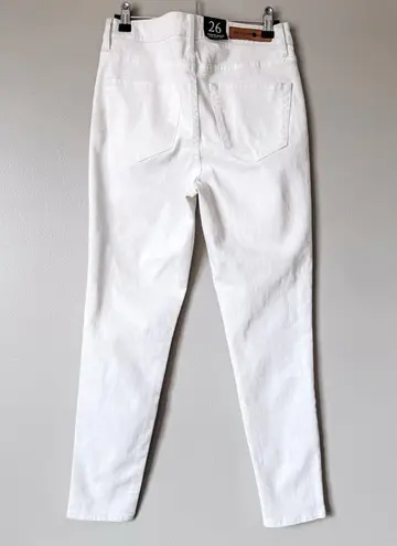 Treasure & Bond Charity Skinny High-Rise Crop White Size 26