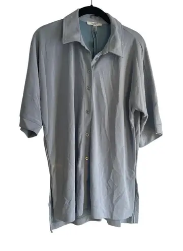 Cable & Gauge Studio Casual Button-Down Shirt Size M A65