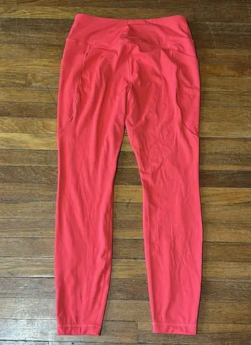 Duluth Trading Company Alaskan Hardgear Trail Tech Leggings, Vermillion, Medium Red