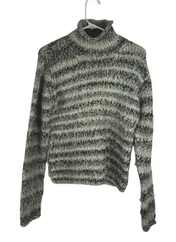 Columbia ‎ Wool Blend Women's Small Gray Knit Pullover Mock Turtle Neck Sweater - Image 1