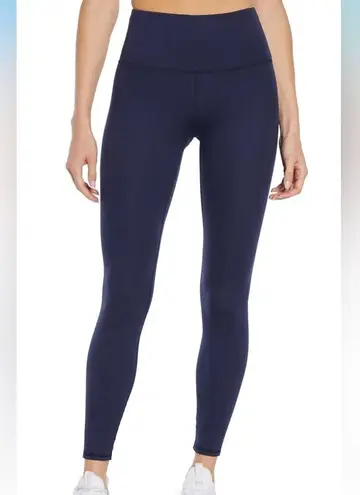 Balance Collection NWT Womens High Rise Leggings Pants Navy 27” Inseam Small