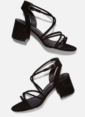 JustFab Black Sandals